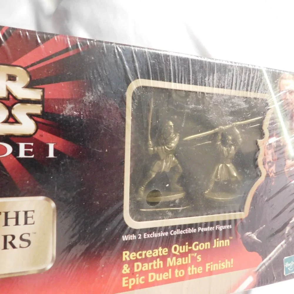 Vintage Star Wars Episode 1CLASH OF THE LIGHT Sabers Game New Vintage 1999